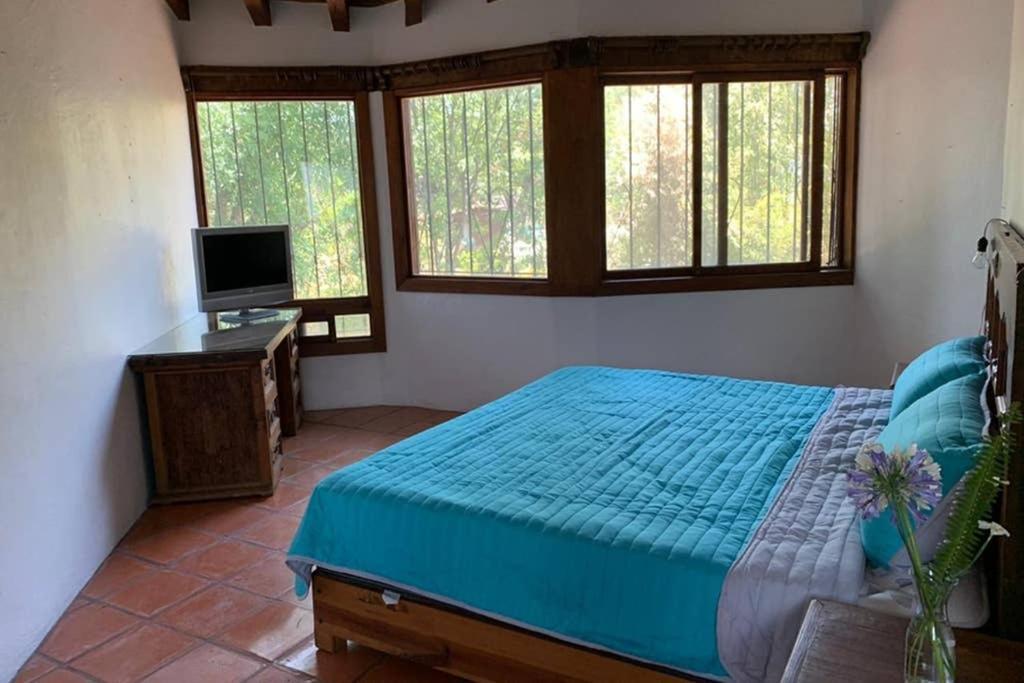 Vila Casa Bambu Vdb Valle de Bravo Exteriér fotografie